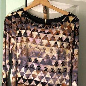 Geometric dress, size 12